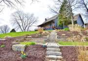 Landscaping near waterfront