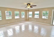 Spacious sunroom