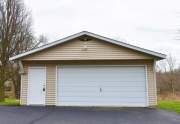 Detached, 2-car garage