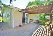 Deck with attached pergola