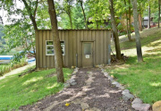 Shed Near Lake